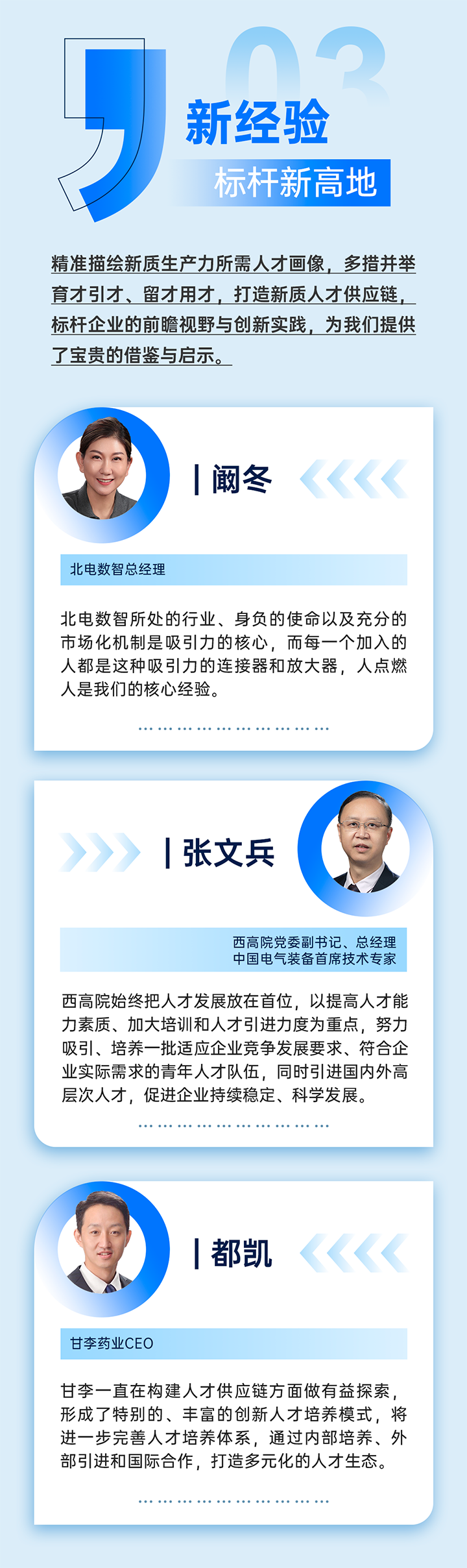 作为新质生产力领域代表的央国企、科研院所、标杆民营企业及人力资源服务业如何加快构建新质生产力人才供应链